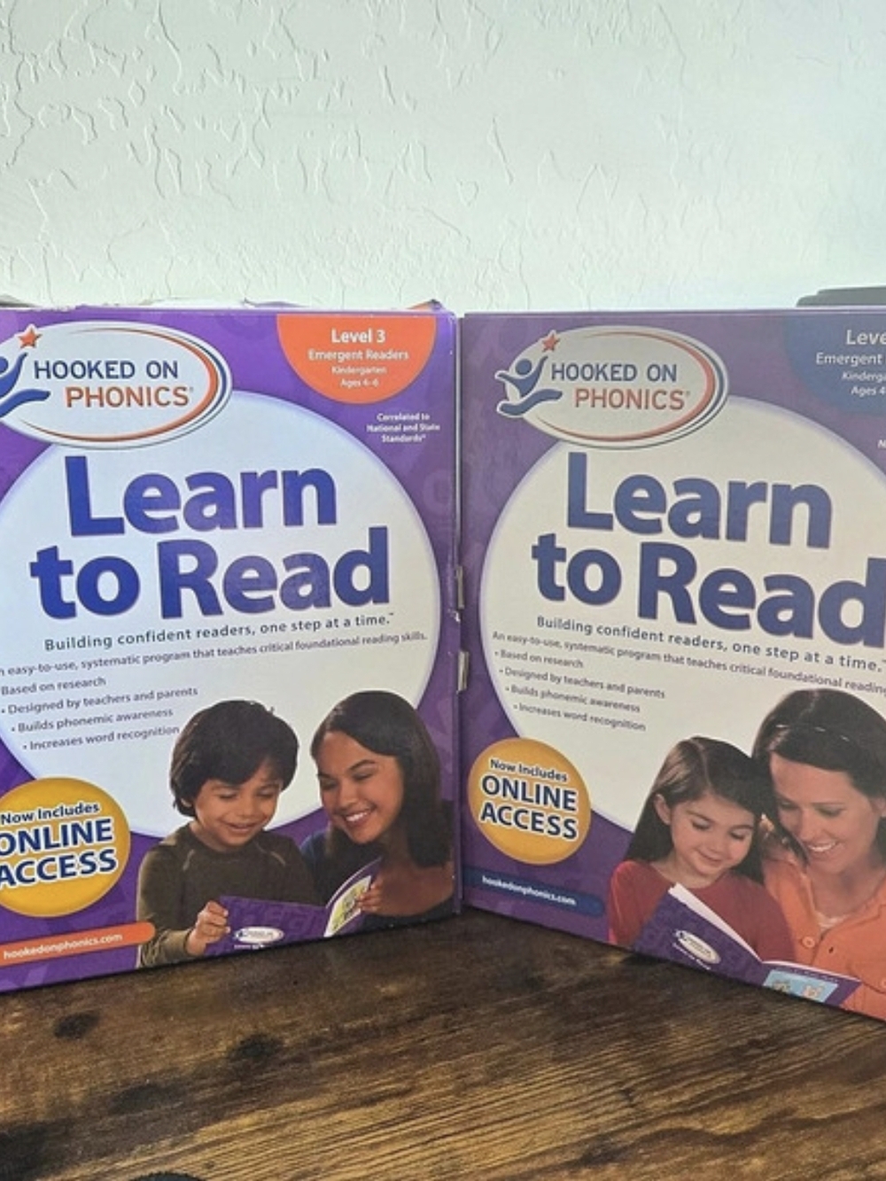 Hooked On Phonics Learn To Read Sets Level 3 And 4